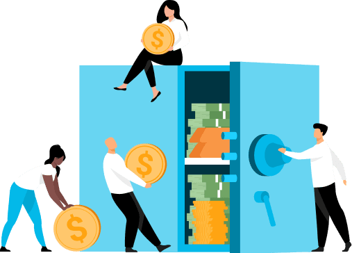 Save monthly illustration